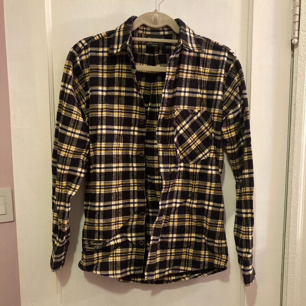 THE VERMONT FLANNET CO. FLANNEL. Size x-small